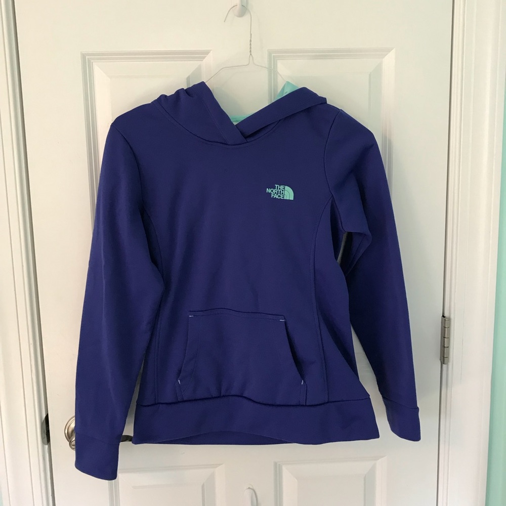 The North Face sweatshirt